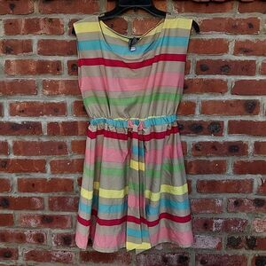 Cute stripped summer dress